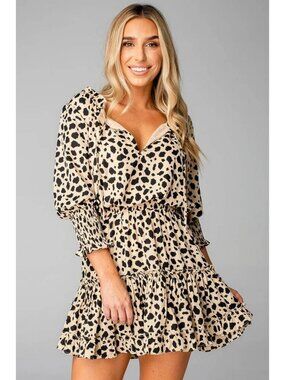 BuddyLove Sz. L NWT Bronx Speckled Mini Dress